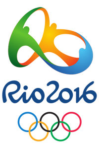 Cartaz oficial de die Olympischen Spiele 2016