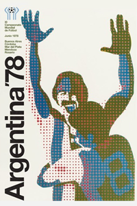 Poster ufficiale dei Mondiali 1978