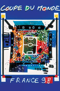 1998年世界杯海报