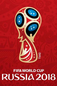 Poster ufficiale dei Mondiali 2018