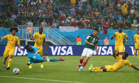 Copa Mundial de Fútbol 2014 : México Camerún