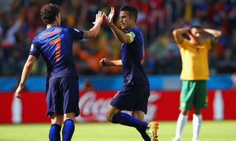 Copa Mundial de Fútbol 2014 : Australia Holanda