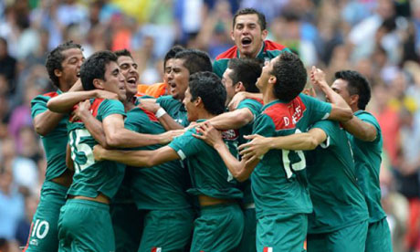 Olympische Spiele 2012 : Brasilien Mexiko