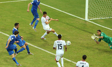 Copa Mundial de Fútbol 2014 : Costa Rica Grecia