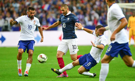 Int. Freundschaftsspiel 2014 : Frankreich Portugal