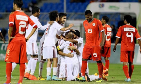 Copa do Golfo 2014 : Emirados Árabes Unidos - Omã