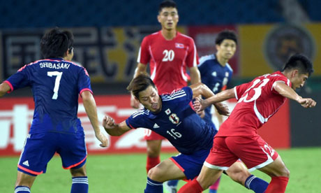 Coupe d'Asie de l'Est 2015 : Corée du Nord Japon