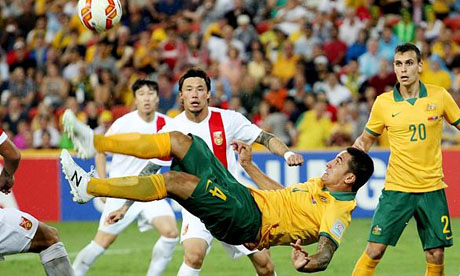 Copa da Ásia 2015 : China Austrália