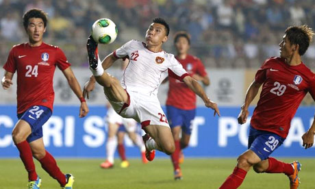 Coupe d'Asie de l'Est 2010 : Chine Corée du Sud