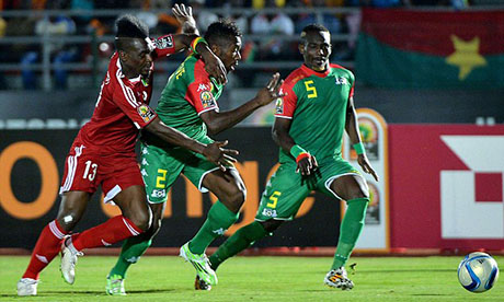 Copa Africana de Naciones 2015 : Congo Brazzaville Burkina Faso