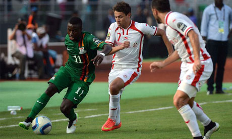Coupe d'Afrique des nations 2015 : Zambie Tunisie