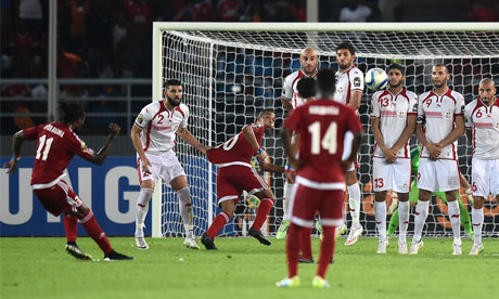 Copa Africana 2015 : Tunísia Guiné Equatorial
