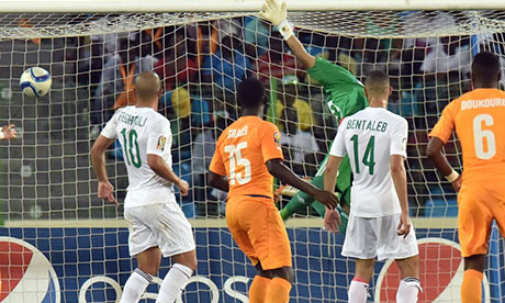 非洲杯：科特迪瓦VS阿尔及利亚