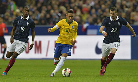 国际友谊赛：法国VS巴西