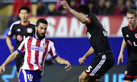 Liga dos Campeões : Atlético de Madrid Bayer Leverkusen