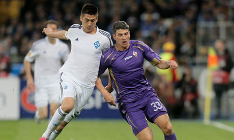 Liga Europea : Dínamo de Kiev Fiorentina