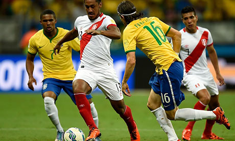 世界杯：巴西VS秘鲁